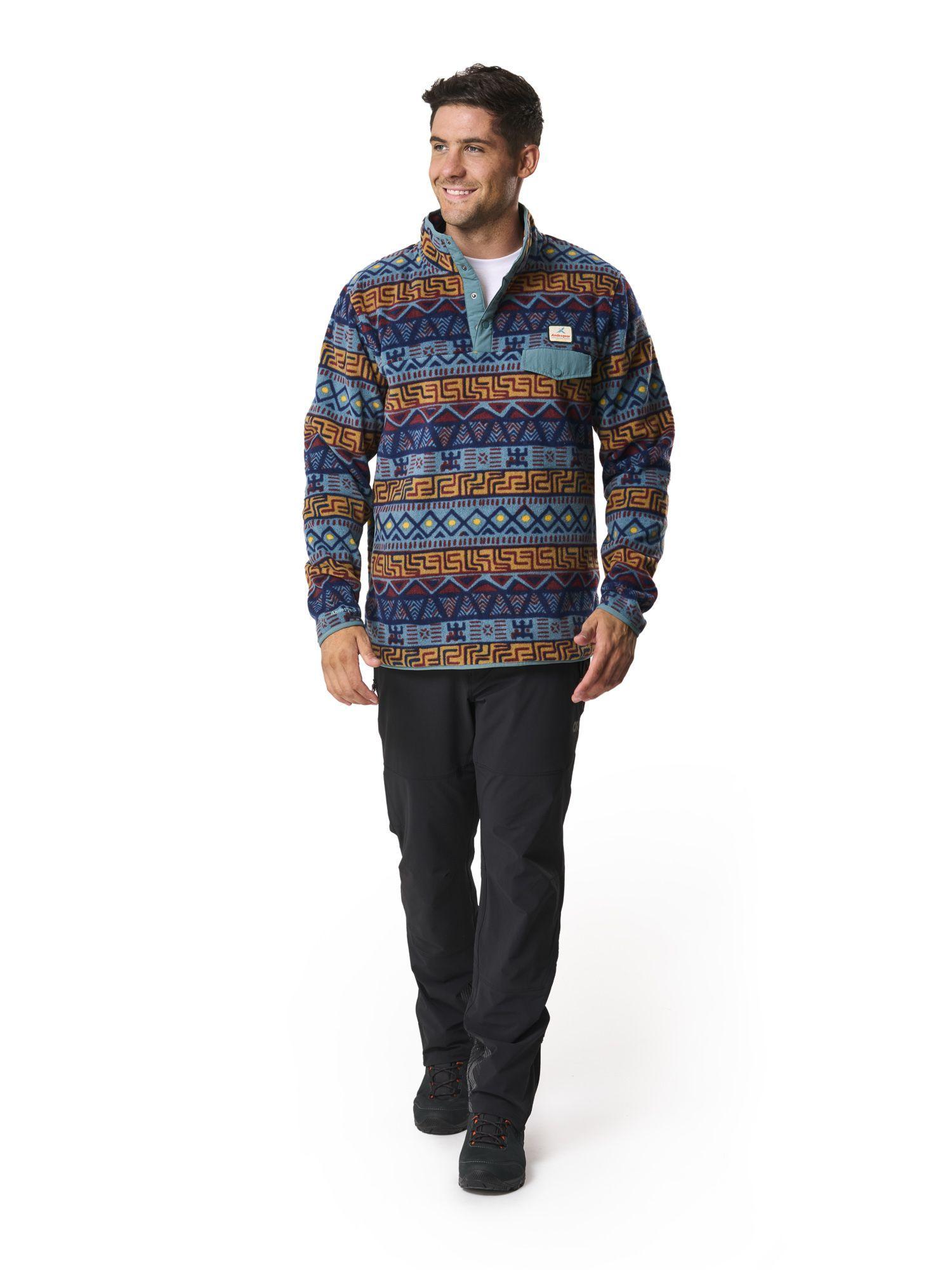 Polar Andesgear Hombre Panguipulli - Azul B-0