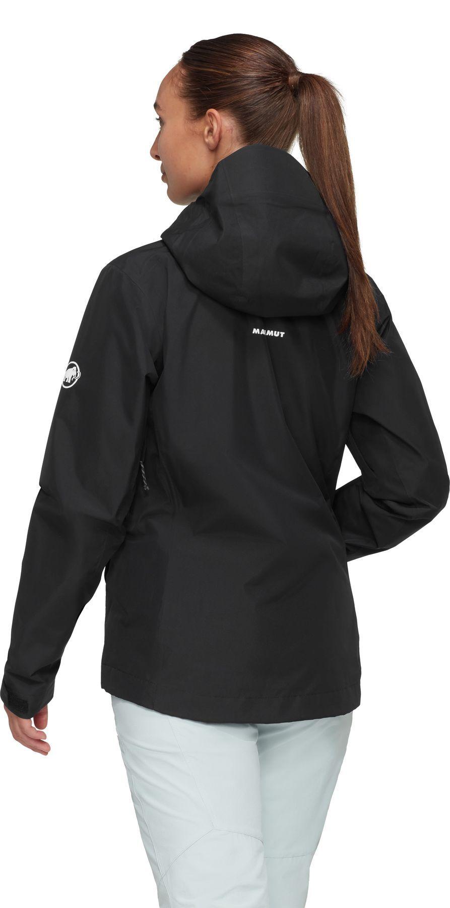 Chaqueta Mammut Mujer Treeline Hs Hooded Negro-1