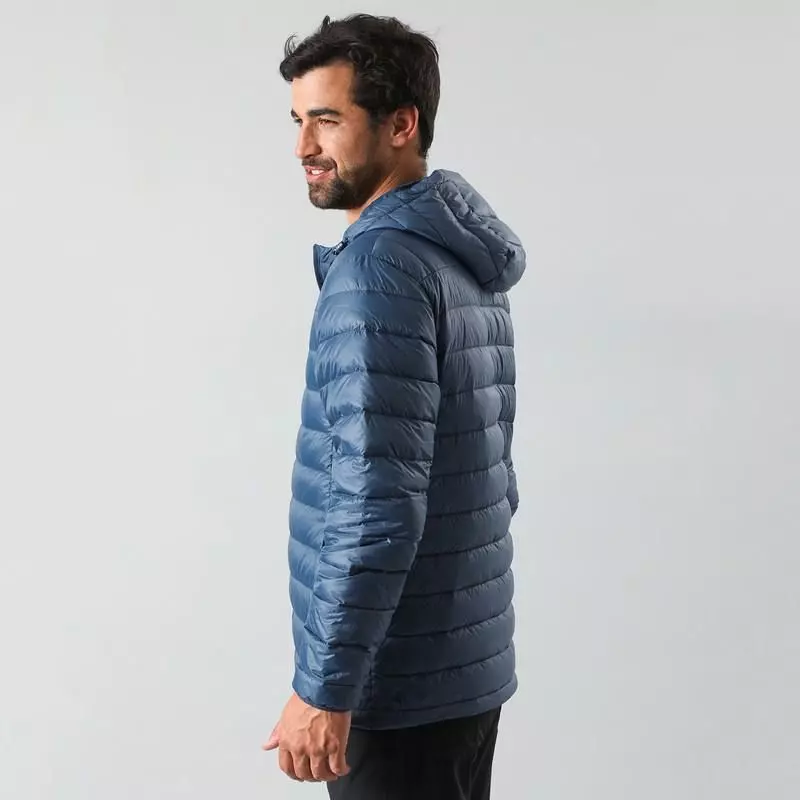 Chaqueta Andesgear Hombre Pluma Cucao Hoodie Celeste-1