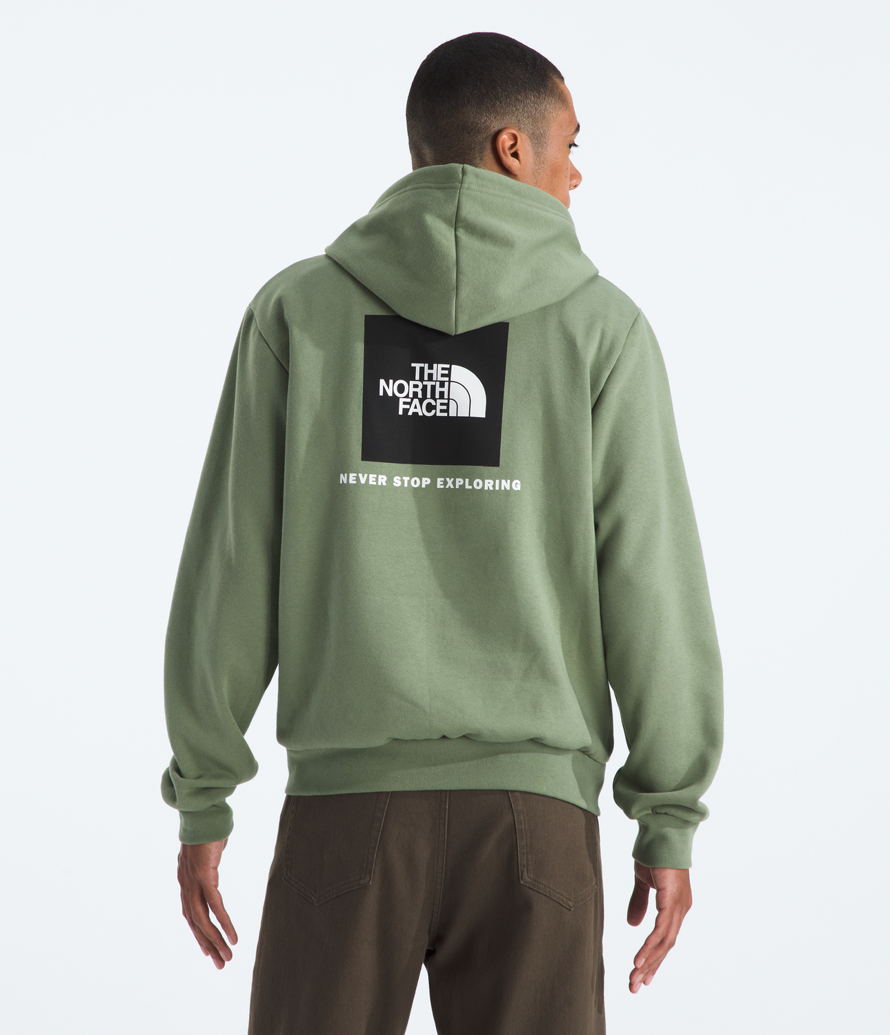 Poleron Evo Box Nse Hoodie Hombre Verde-1