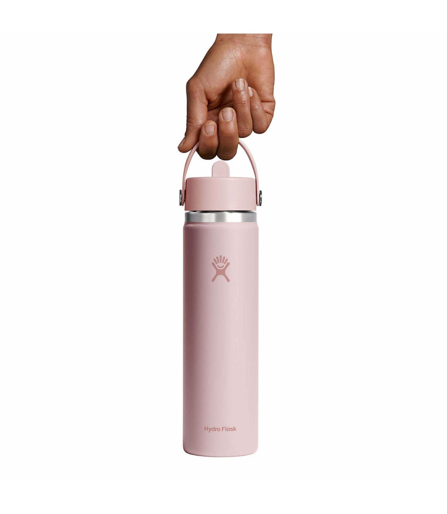 Botella Hydroflask Unisex Boca Ancha Y Bombilla 710Ml Rosado-2