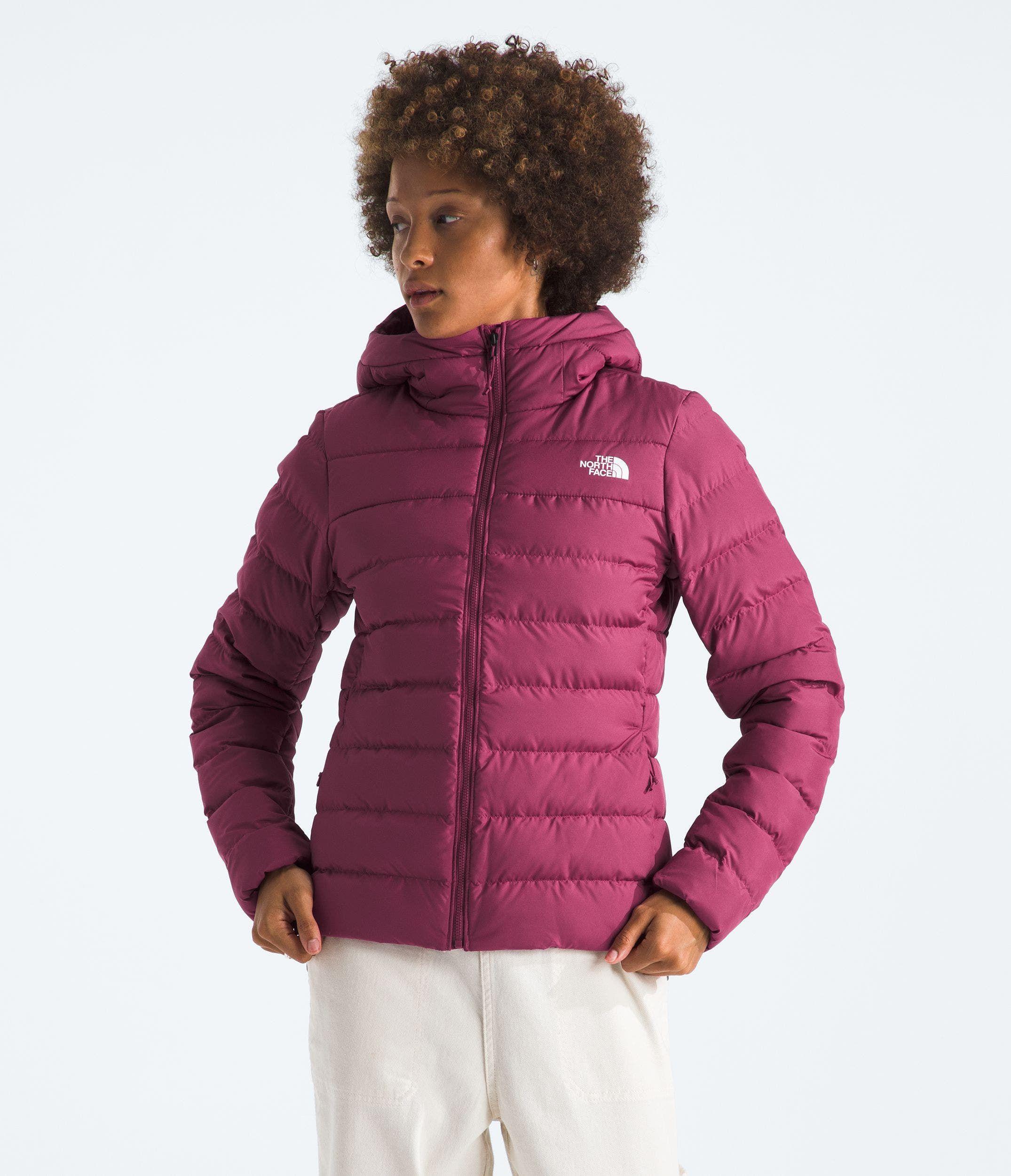 Chaqueta TNF Mujer De Pluma Aconcagua 3 Hoodie Rosado-0