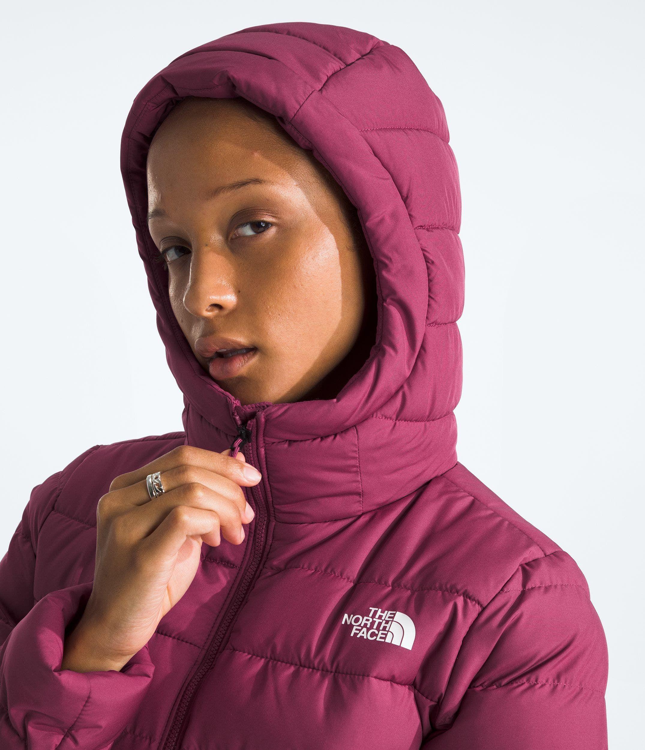 Chaqueta TNF Mujer De Pluma Aconcagua 3 Hoodie Rosado-4
