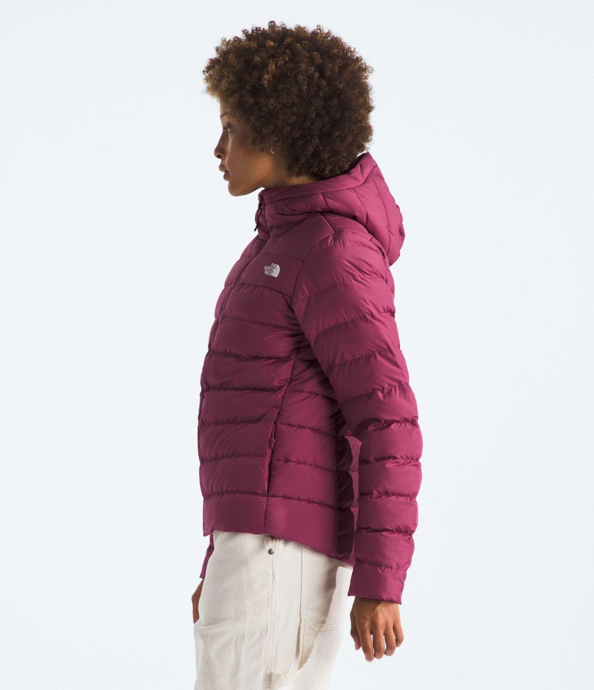 Chaqueta TNF Mujer De Pluma Aconcagua 3 Hoodie Rosado-5