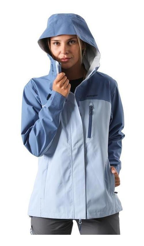Chaqueta Andesgear Mujer Impermeable Carelmapu Azul Azul-0
