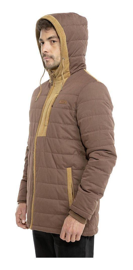 Chaqueta Kivül Hombre Cleo KV028 Café-3