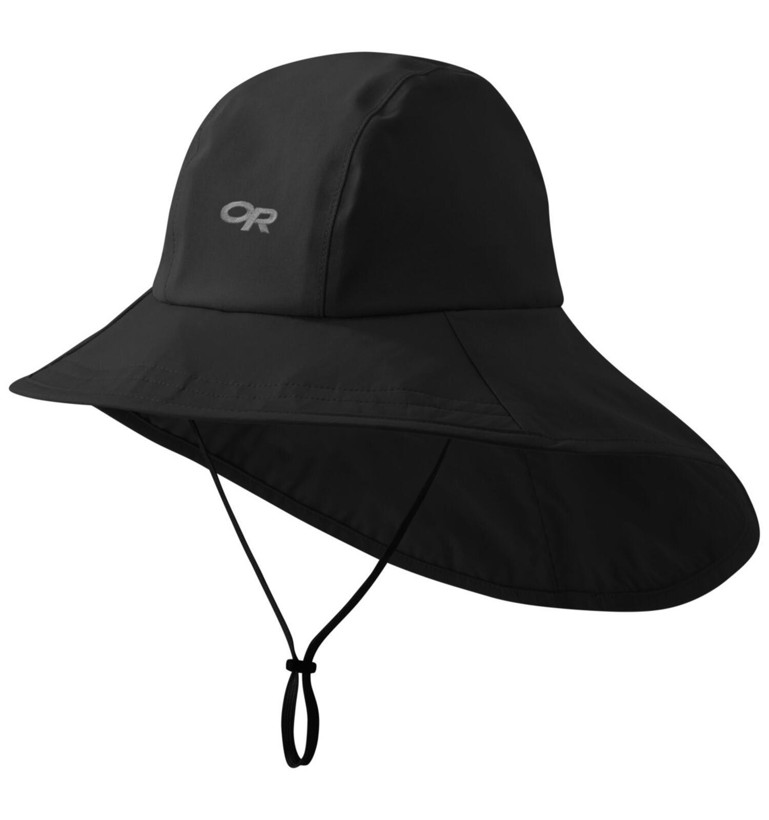 Sombrero Outdoor Research Unisex Seattle Cape Negro-0