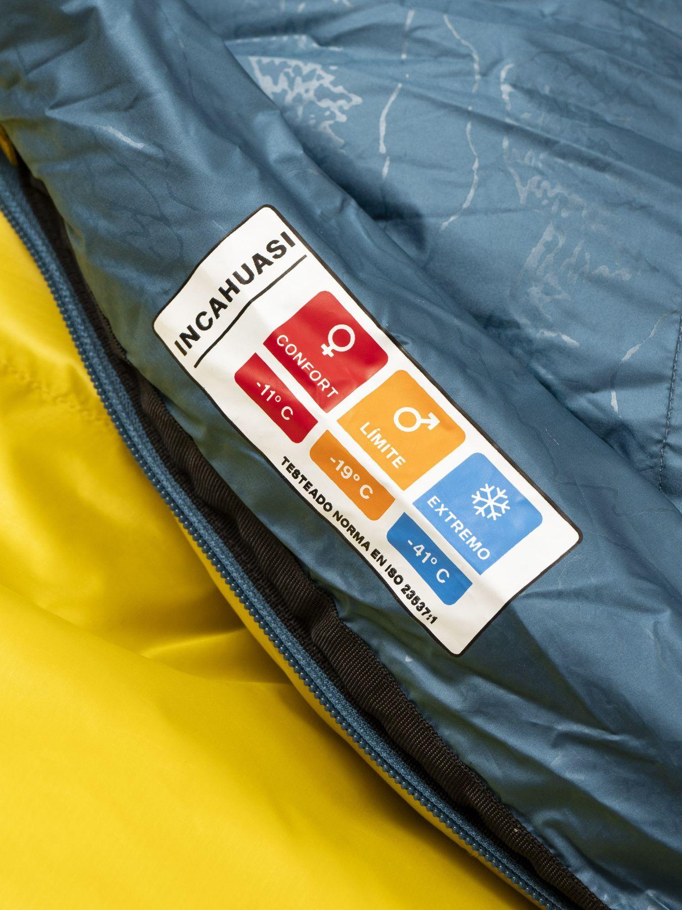 Saco De Dormir Andesgear Unisex Incahuasi -19 Amarillo-3