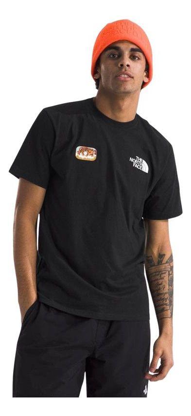 Polera The North Face Hombre Climb Tee Manga Corta Negro-0