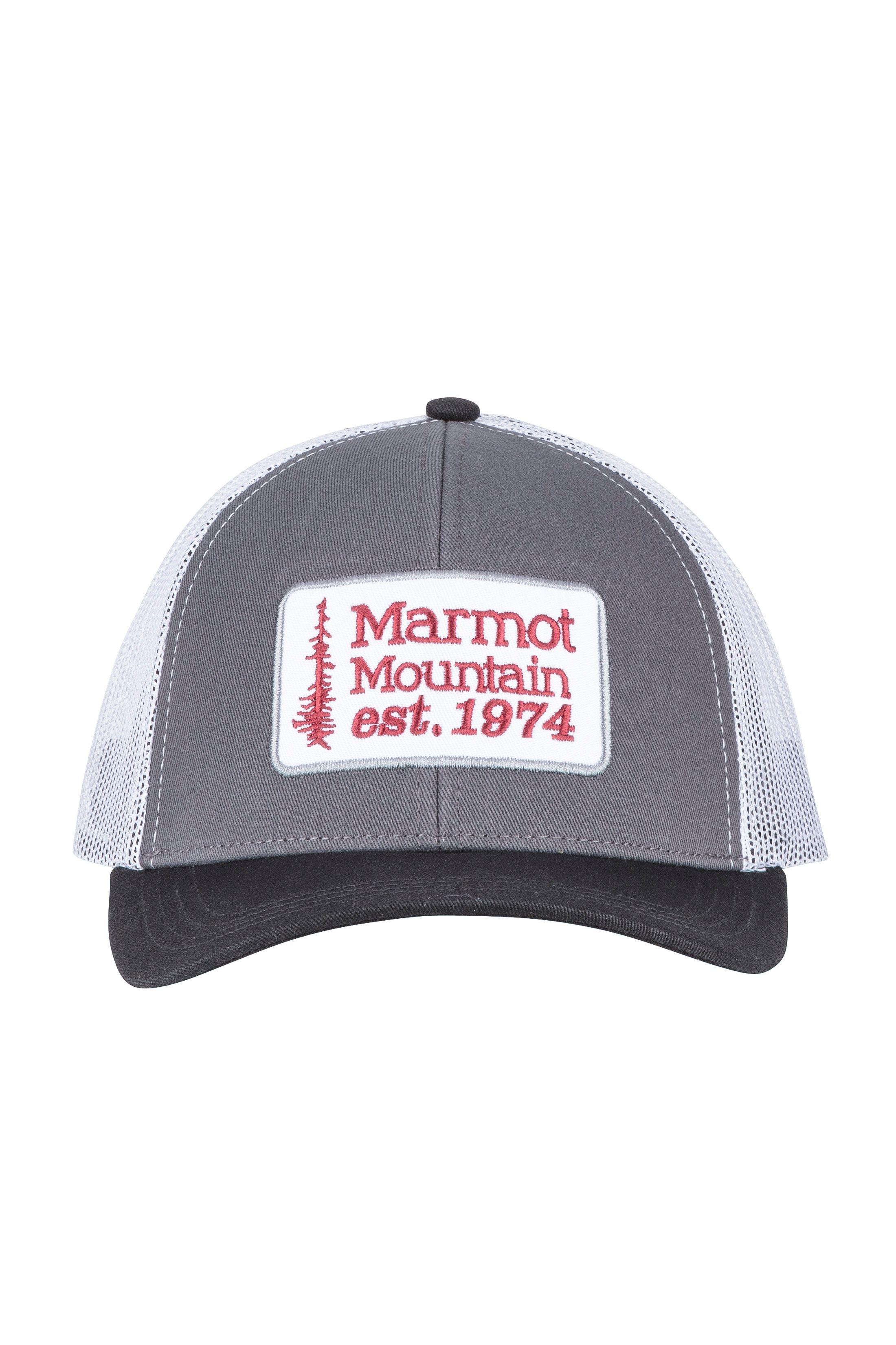 Jockey Hombre Marmot Retro Trucker Negro-Gris-0