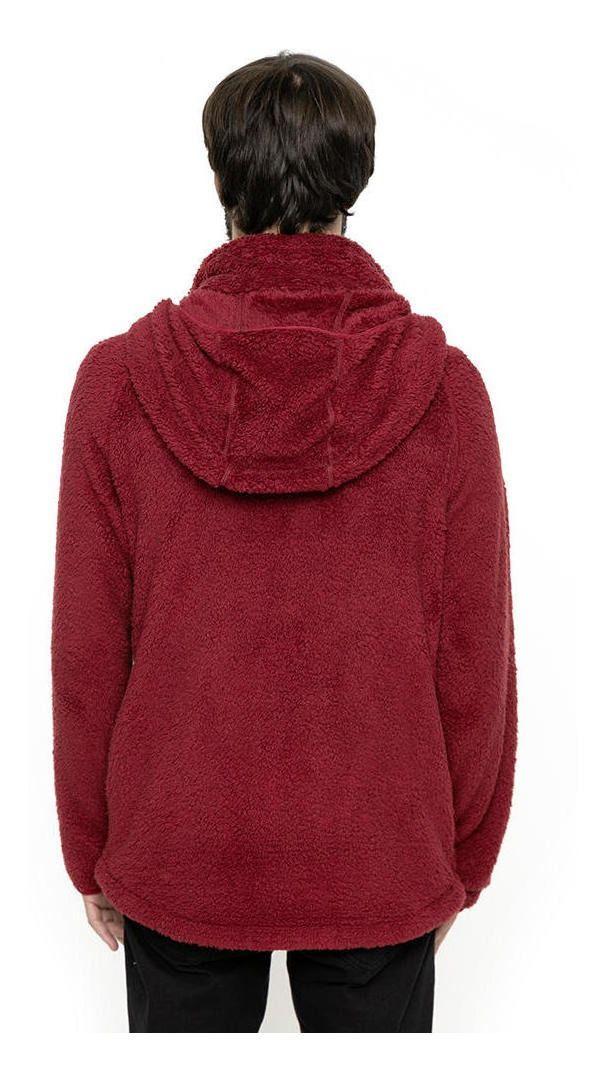 Polar Kivül Hombre Elek Shaggy Con Gorro Rojo-1