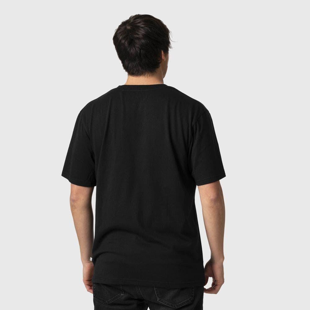 Polera Kivül Hombre Reciclada Logo Negro-2