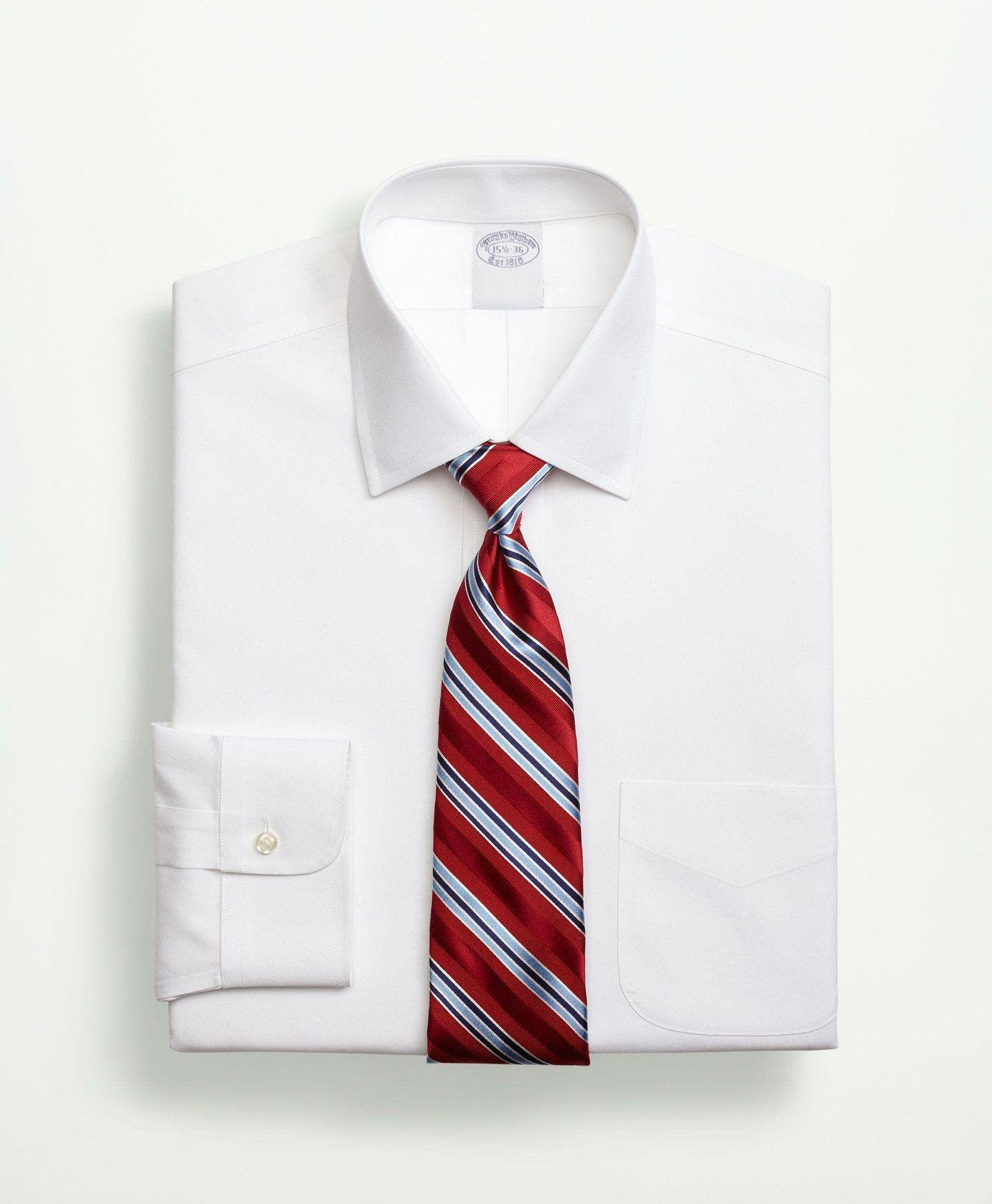 Camisa Slim Non-Iron Pinpoint Blanco-0