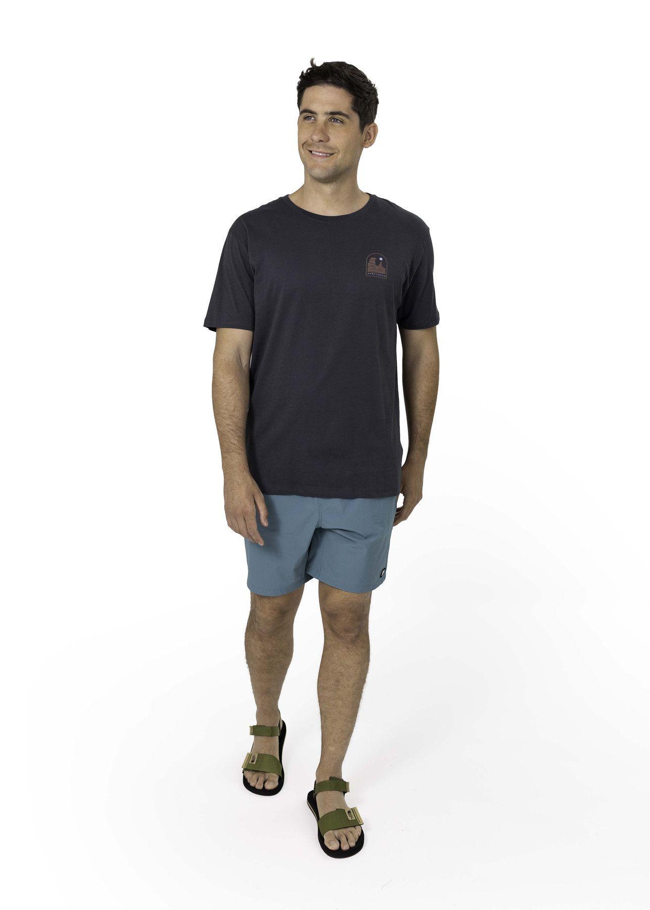 Polera Andesgear Hombre Logo Gris V26-4