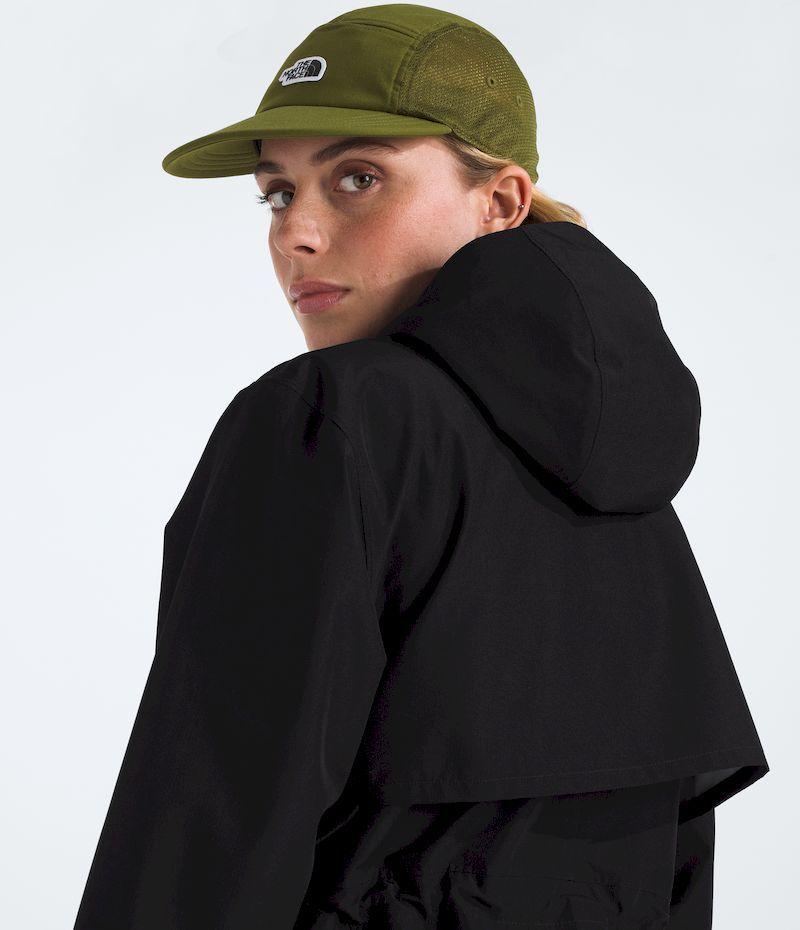Chaqueta The North Face Mujer Impermeable Daybreak Mid Rain Parka Negro-1