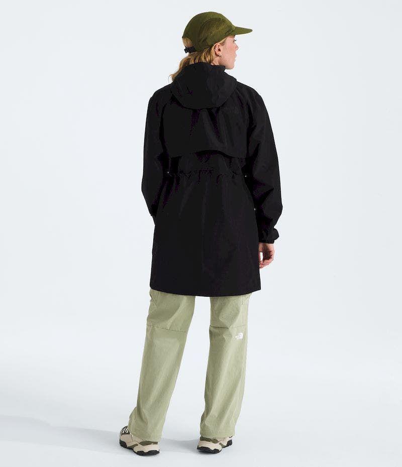 Chaqueta The North Face Mujer Impermeable Daybreak Mid Rain Parka Negro-2