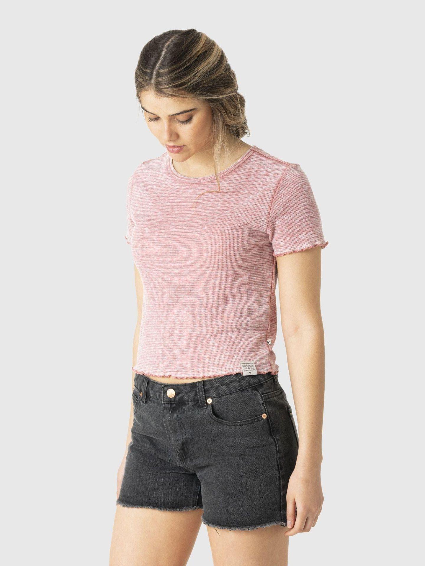 Polera Kivül Mujer Preti Reciclada Rosado Rosado-1