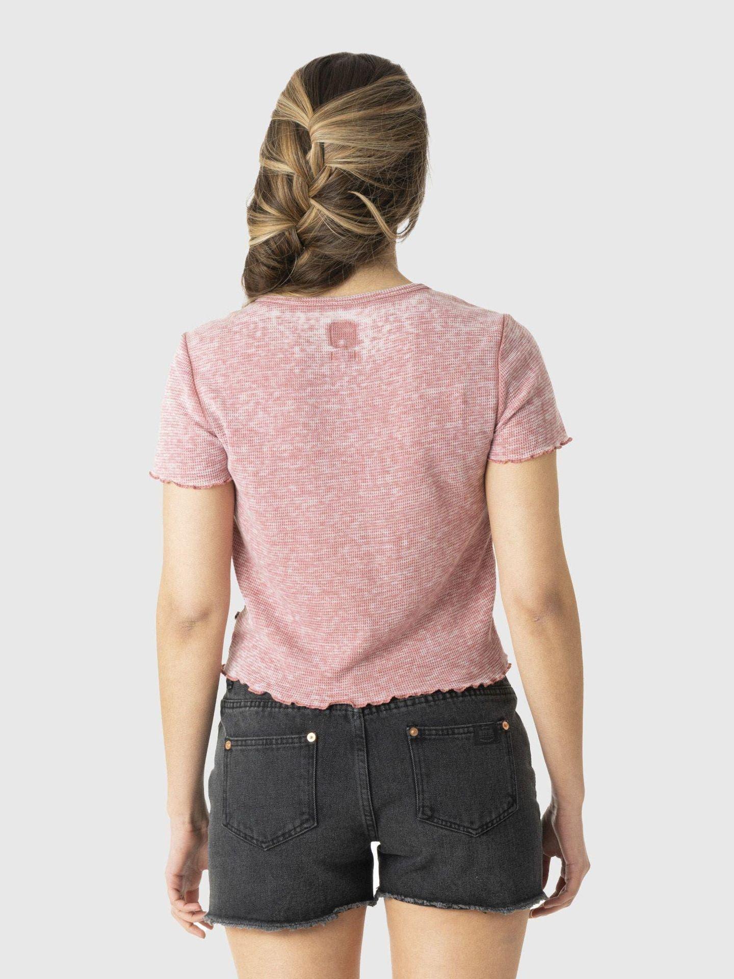 Polera Kivül Mujer Preti Reciclada Rosado Rosado-2