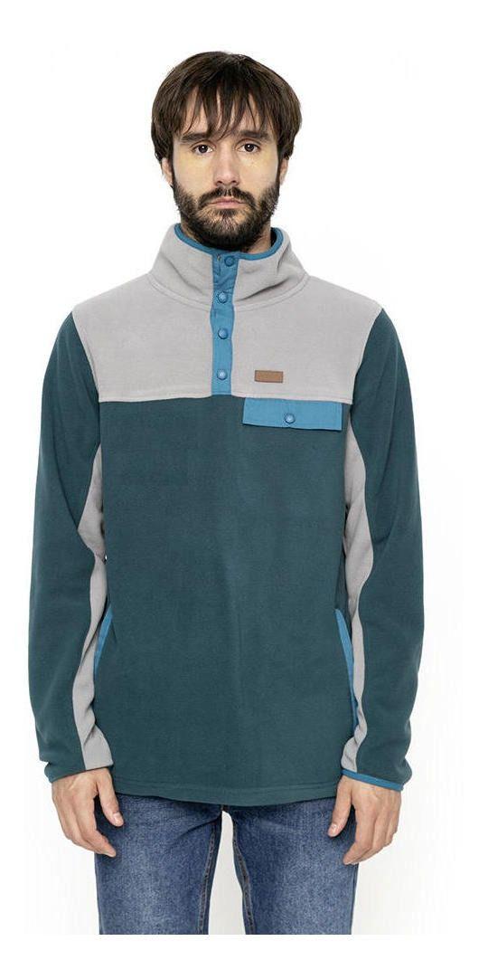 Polar Kivül Hombre Irenke Fleece KBLU Verde-0