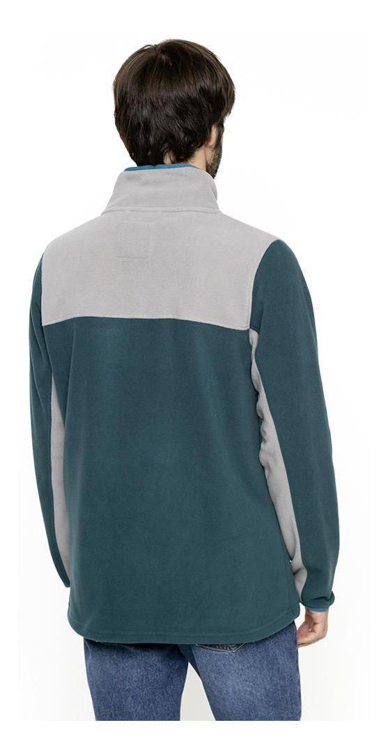 Polar Kivül Hombre Irenke Fleece KBLU Verde-1