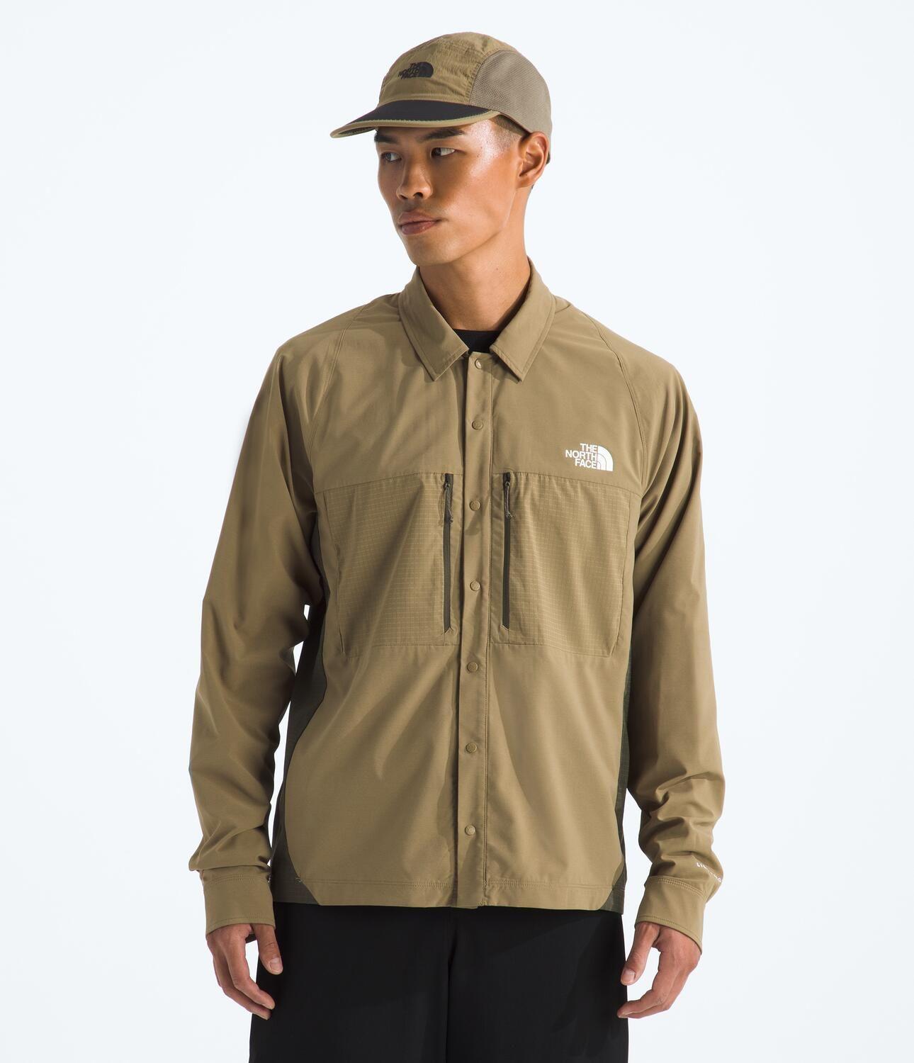 Polera Trail Lightrange Ls Shirt Hombre Marrón-0