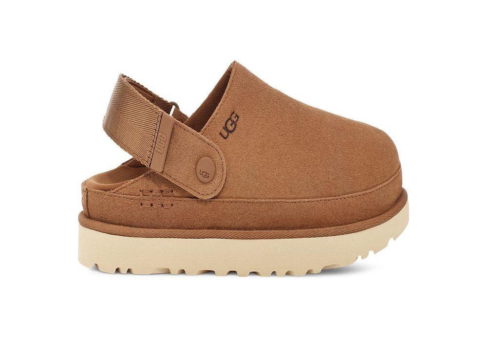 Zapato UGG Mujer Goldenstar Clog Café-2