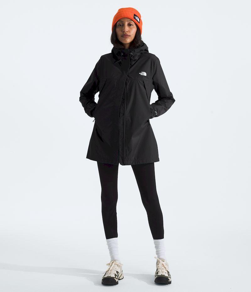 Chaqueta The North Face Mujer Impermeable Antora - Negro-1