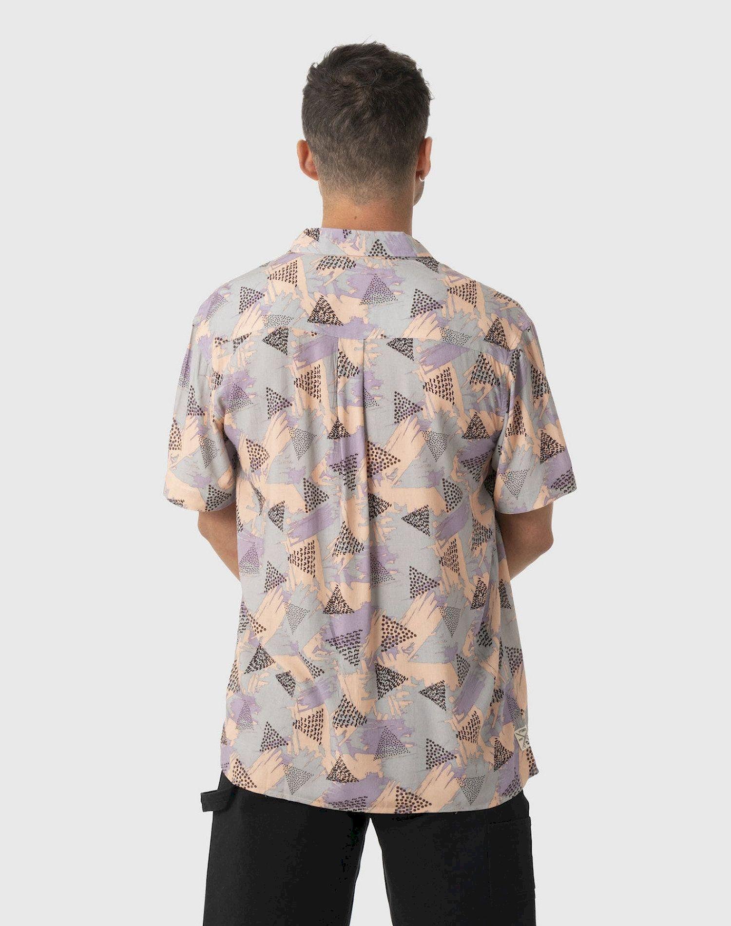 Camisa Stoked Hombre Hooks Verde-Multicolor-2