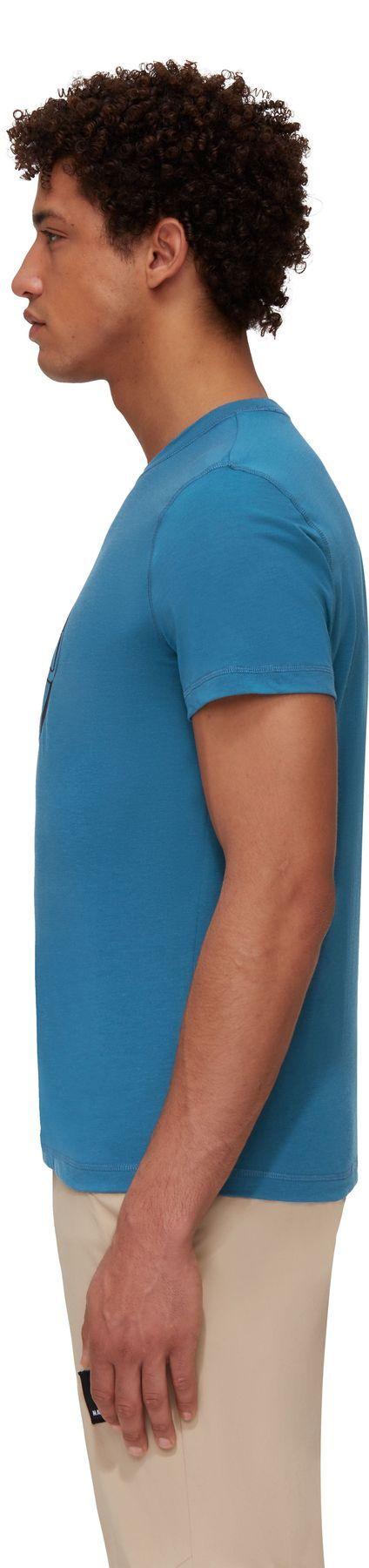Polera Mammut Hombre Core Classic Azul V25-2