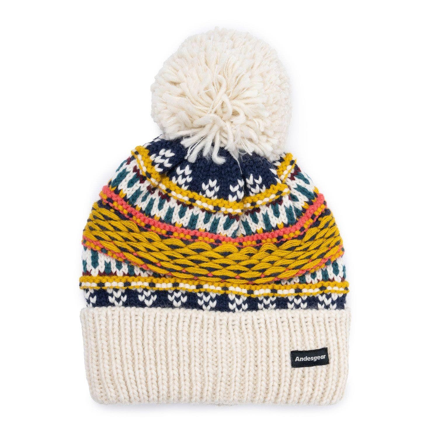Gorro Andesgear Unisex Pompon Knited Multicolor-2