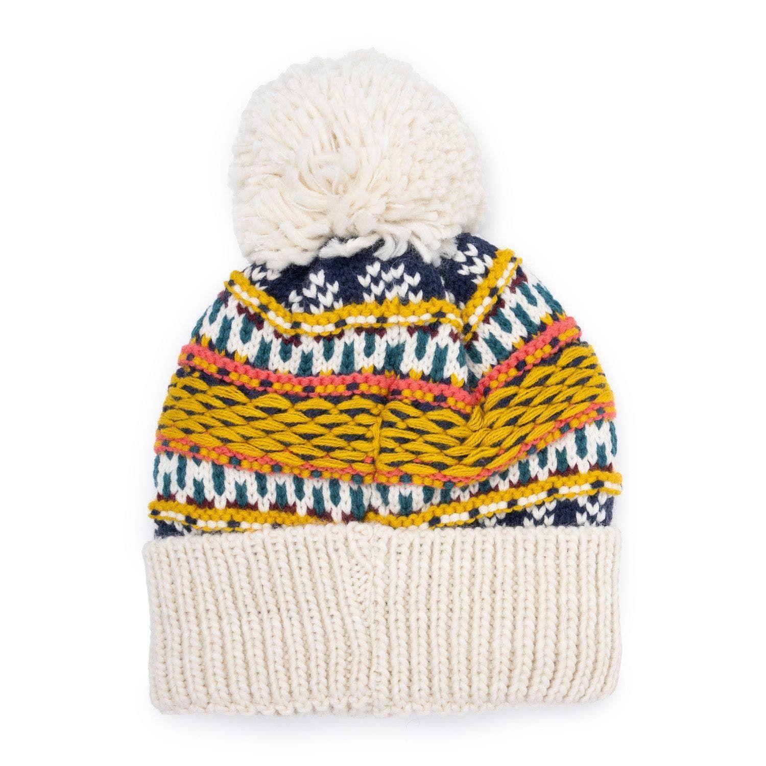 Gorro Andesgear Unisex Pompon Knited Multicolor-3