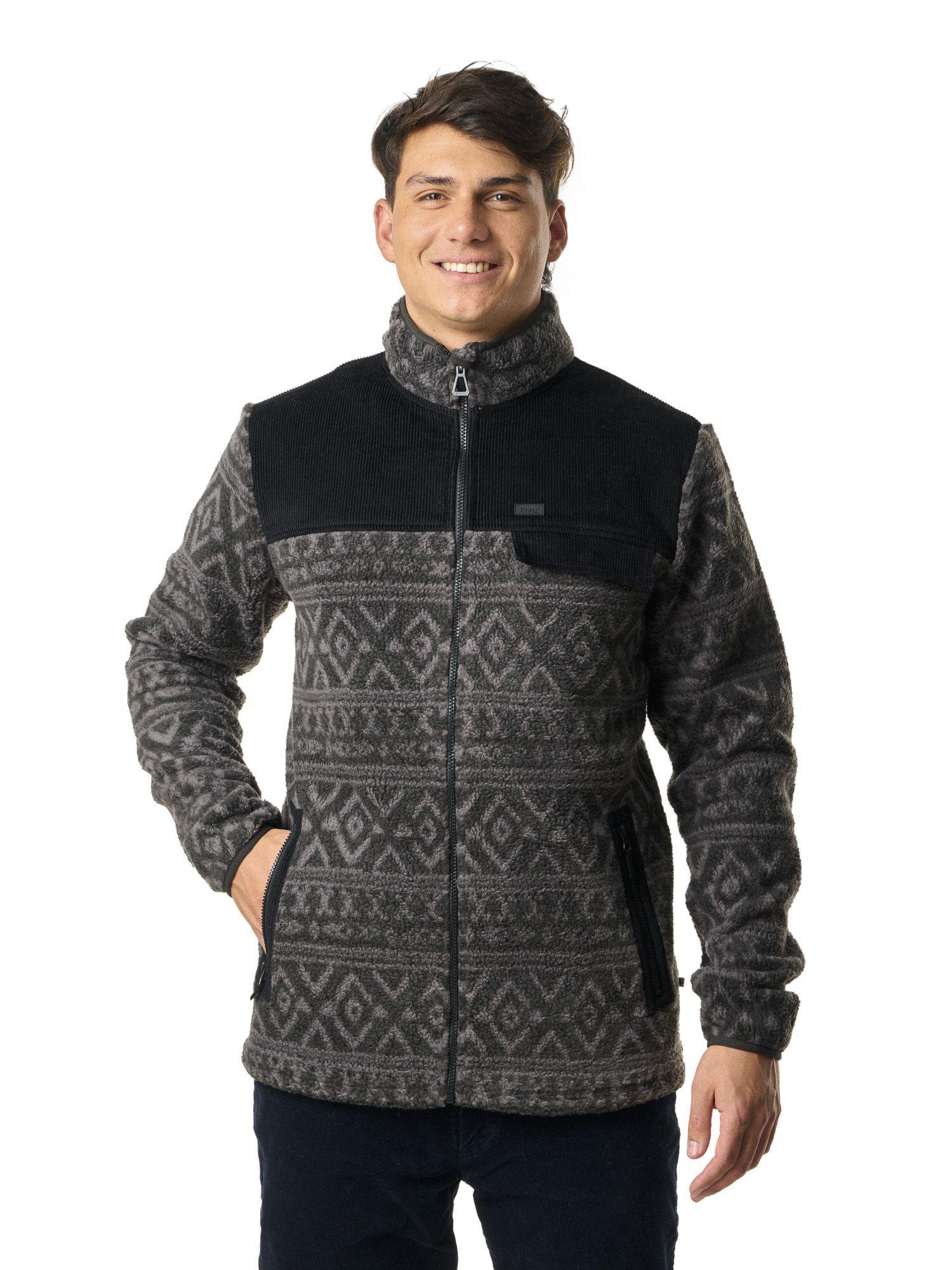 Polar Kivul Hombre Mavek Reciclado Negro-0