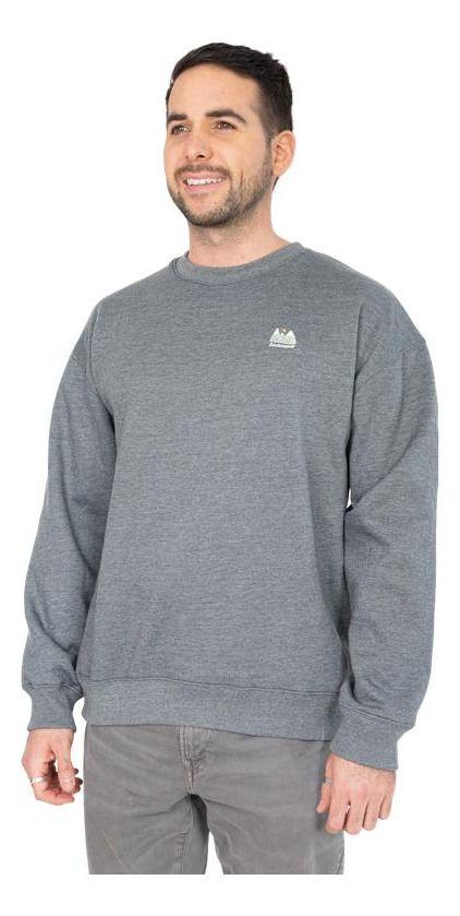 Poleron Andesgear Hombre Pichicuy Gris-0