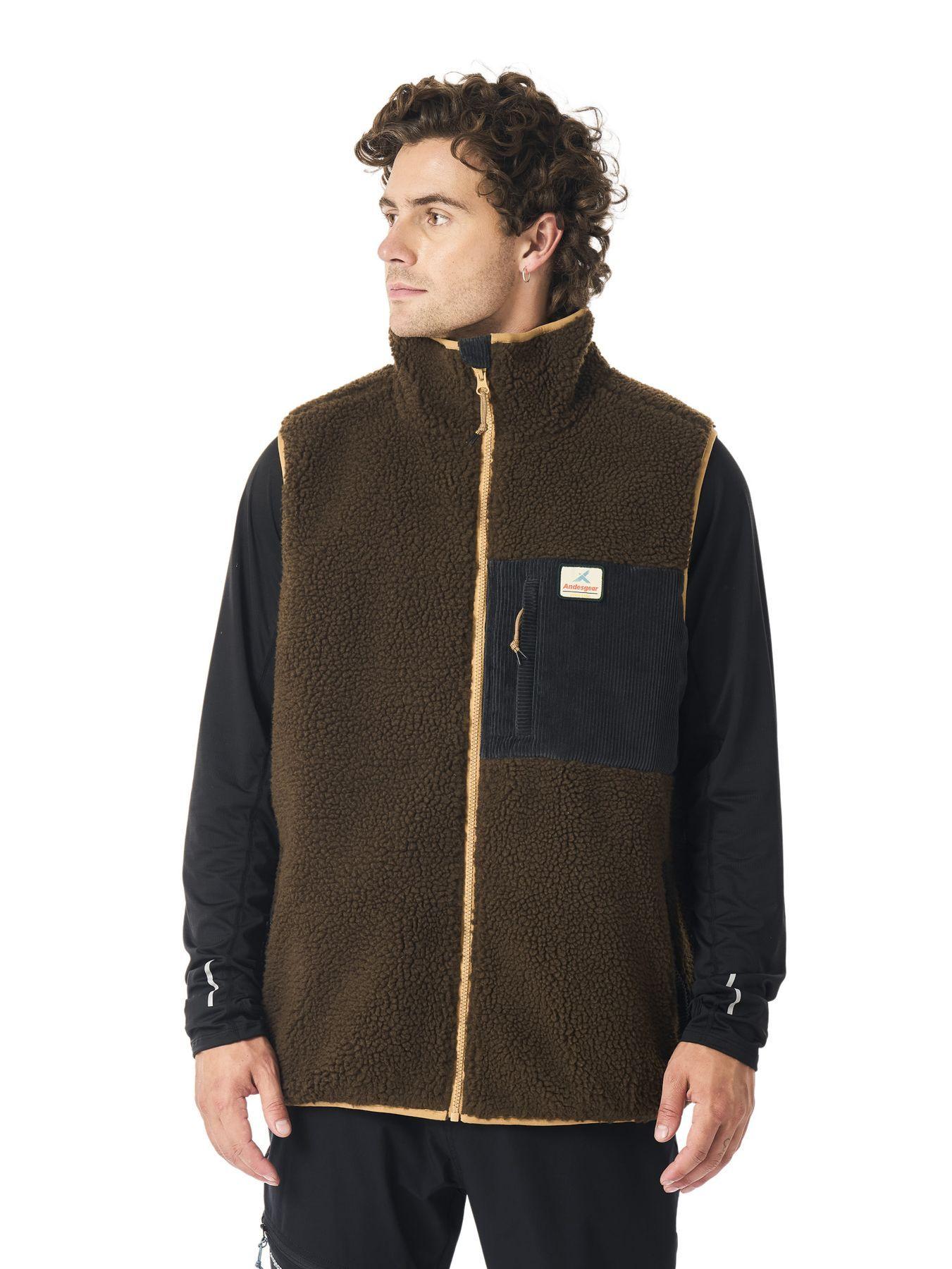 Polar Andesgear Hombre Nahuelbuta Vest Café-0