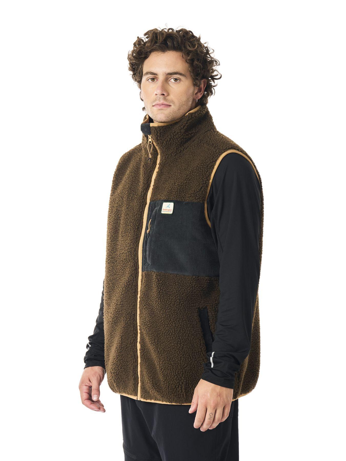 Polar Andesgear Hombre Nahuelbuta Vest Café-1