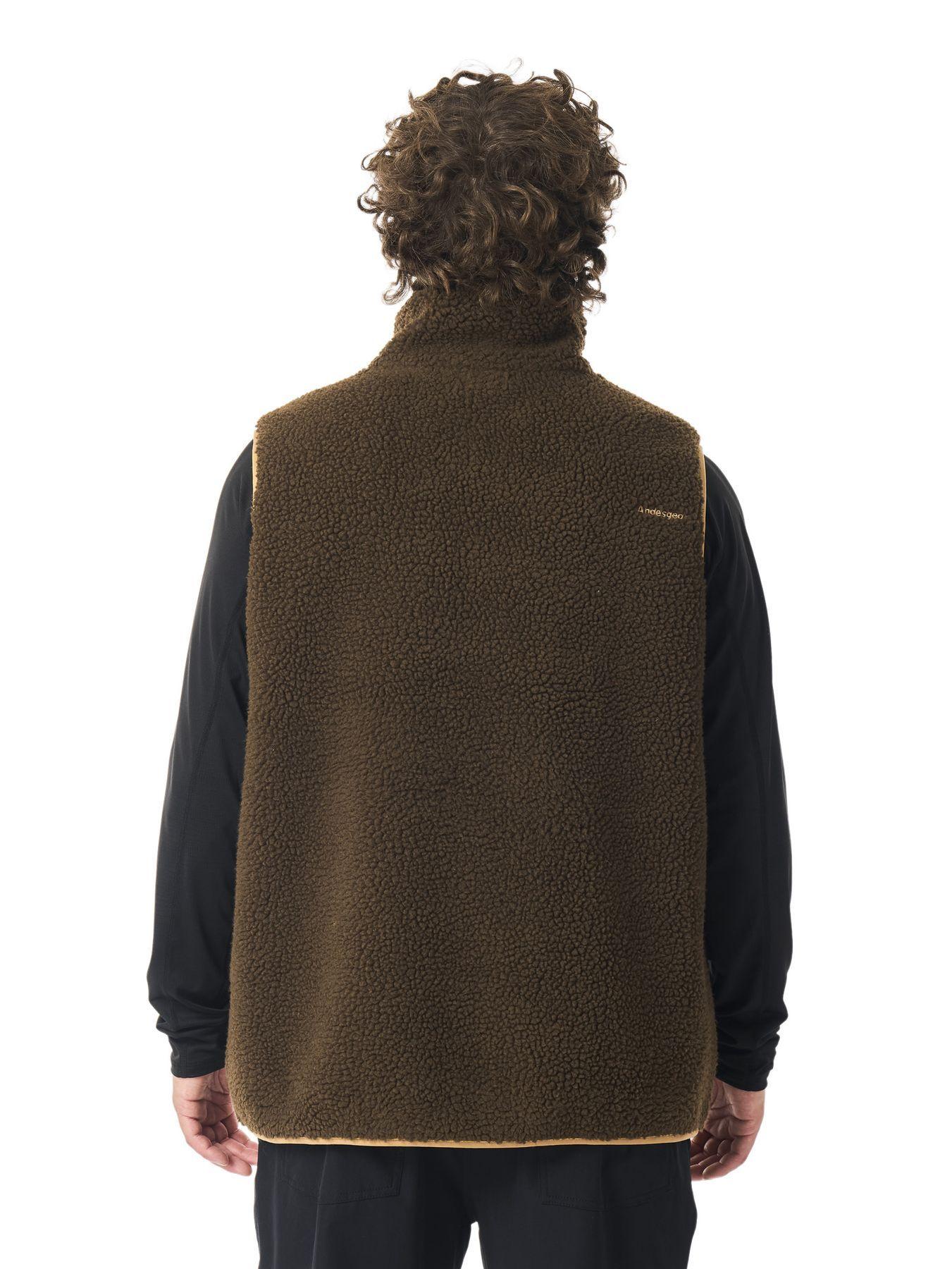 Polar Andesgear Hombre Nahuelbuta Vest Café-2