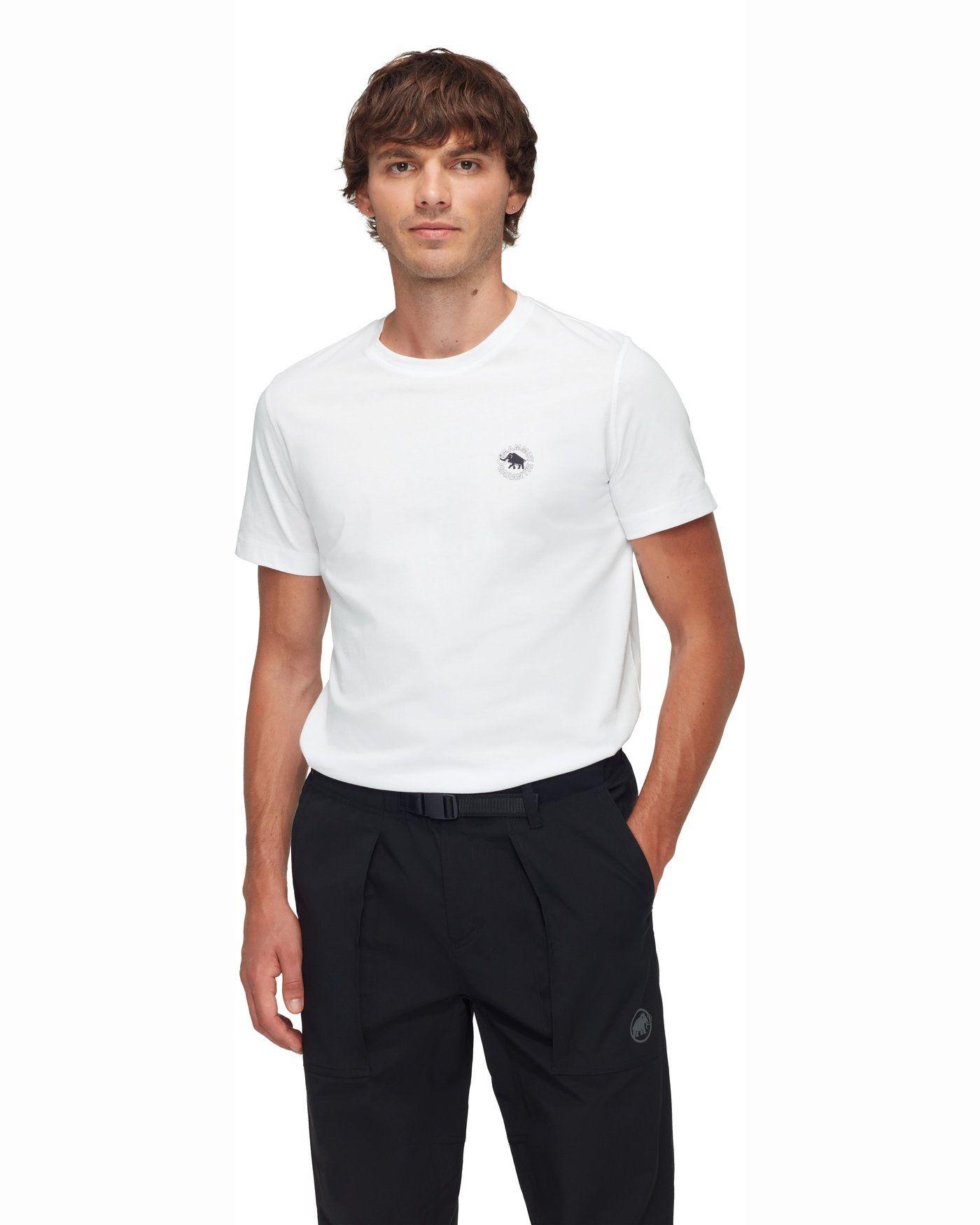 Polera Mammut Hombre Core T-Shirt Garantie Blanco-0