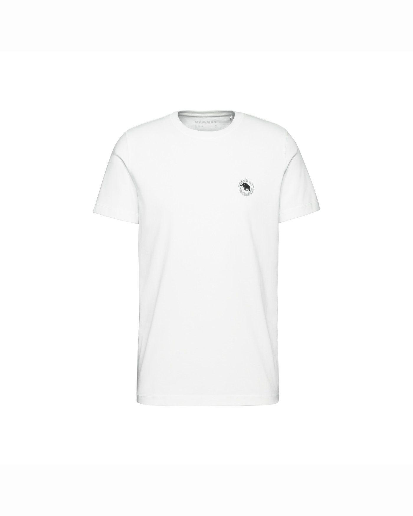 Polera Mammut Hombre Core T-Shirt Garantie Blanco-3
