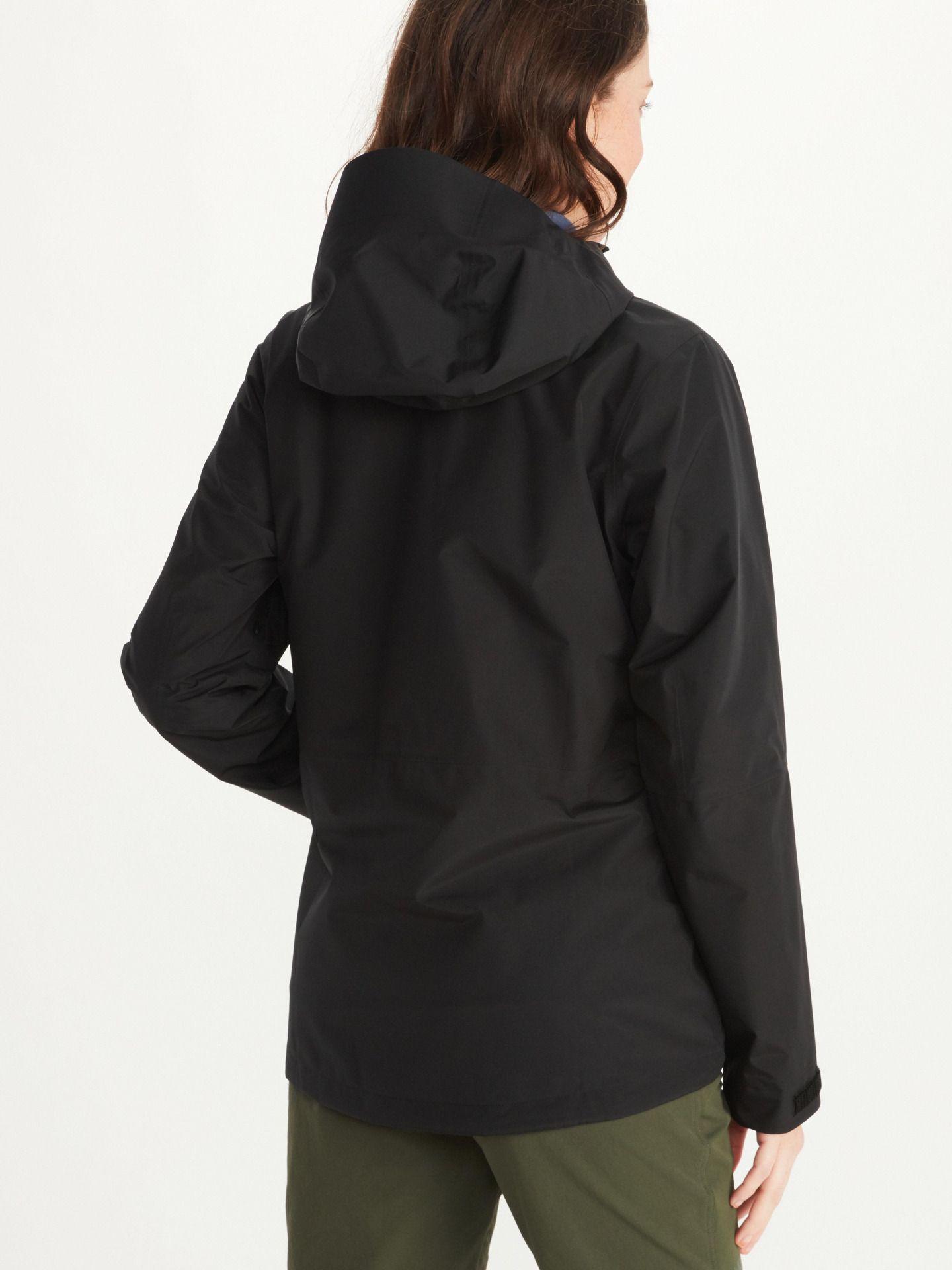 Chaqueta Marmot Mujer Impermeable Minimalist Gtx Negro-1