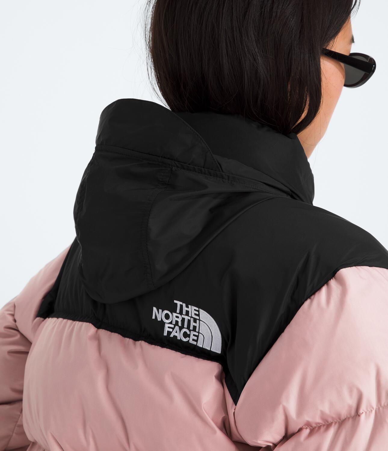 Chaqueta De Pluma 1996 Retro Nuptse Mujer Rosado-4