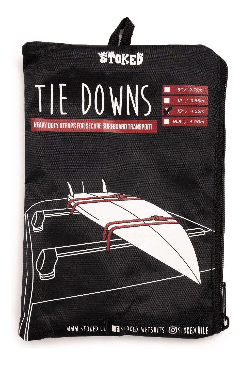 Tie Stoked Unisex Down Surf Negro-0