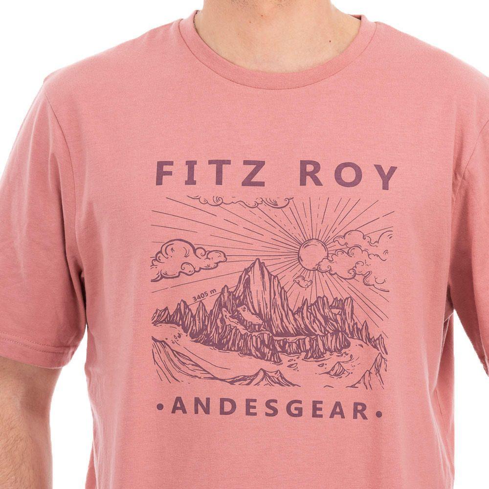 Polera Andesgear Hombre Agua Rosa Rosado-4