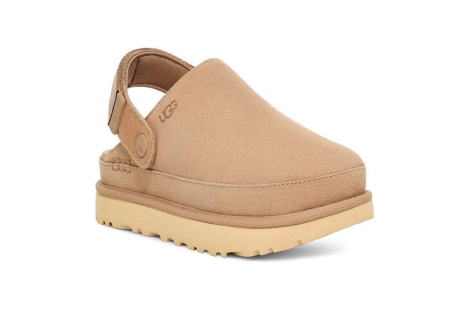 Zapatos Mujer UGG Goldenstar Clog Beige-2