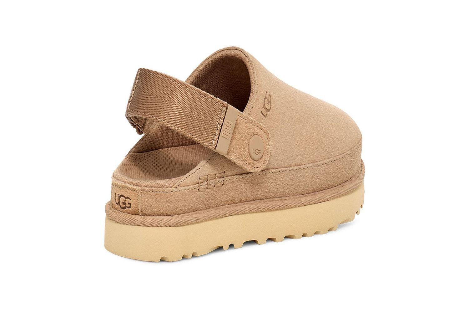 Zapatos Mujer UGG Goldenstar Clog Beige-3