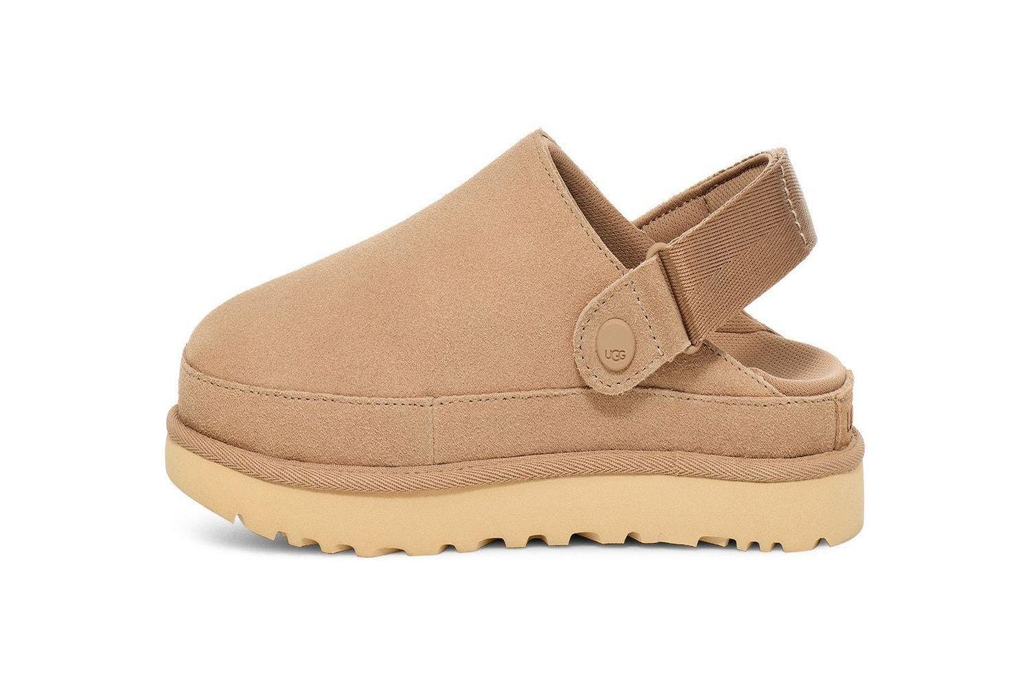 Zapatos Mujer UGG Goldenstar Clog Beige-4