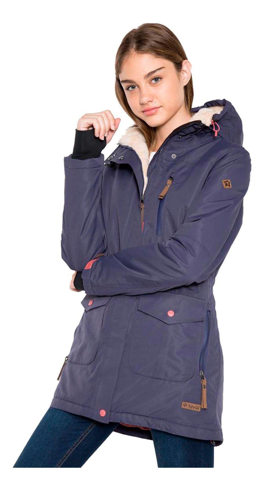 Chaqueta Kivül Mujer Koris Azul Azul-0