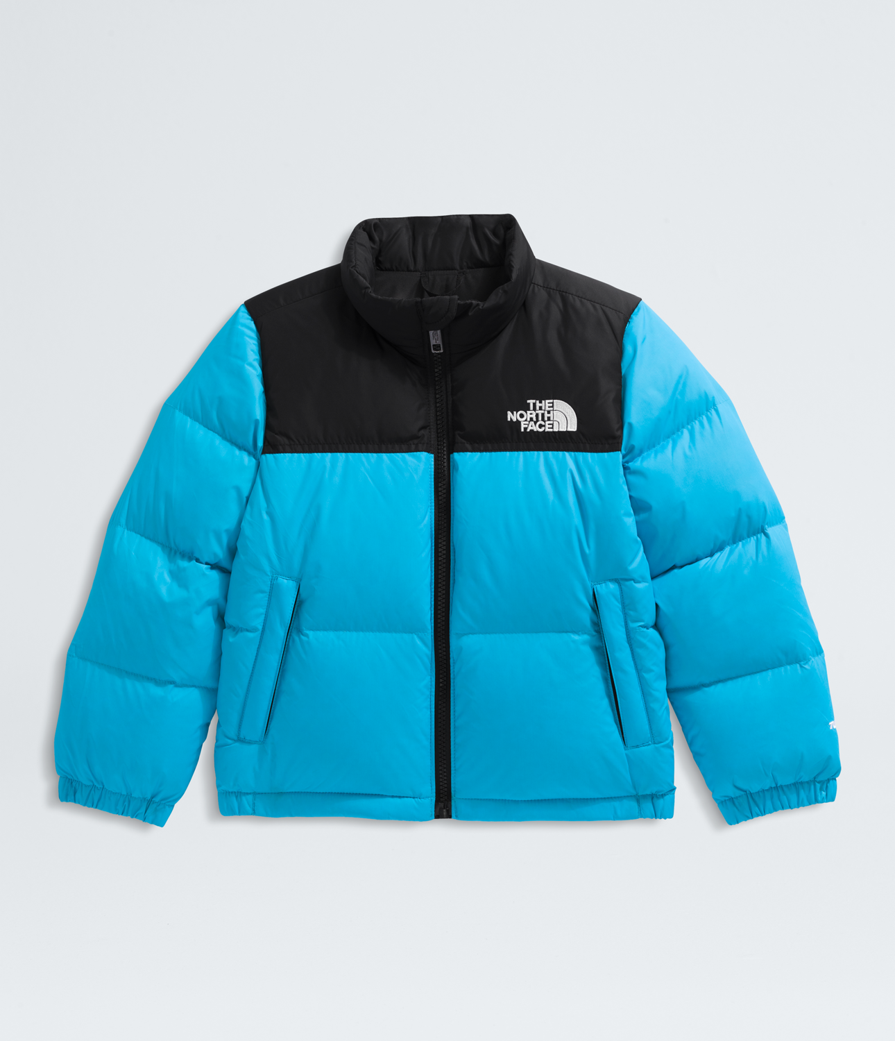 Chaqueta De Pluma 1996 Retro Nuptse Niños Azul-4