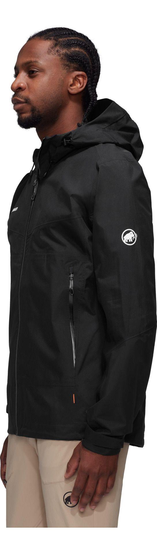 Chaqueta Mammut Hombre Convey Tour Hs Hooded Negro-1