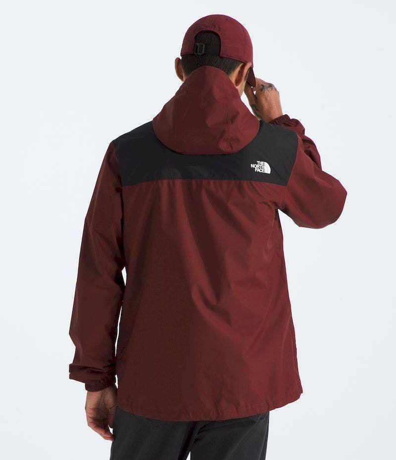 Chaqueta The North Face Hombre Impermeable Antora Rojo-2