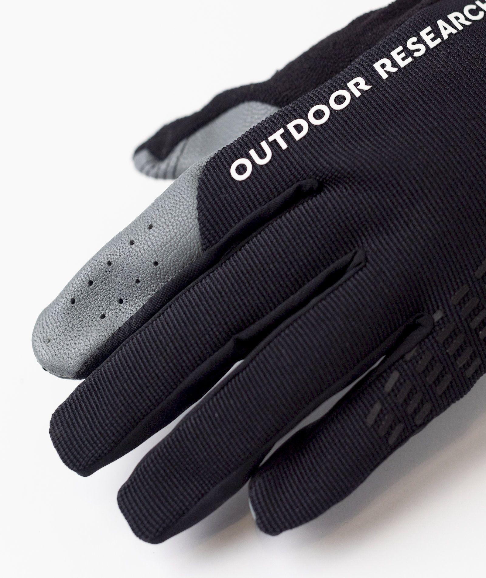 Guantes OR Unisex Freewheel Mtb Leather Palm Bike Negro-5